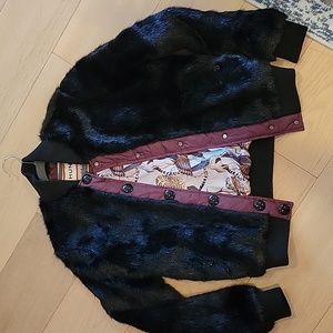 NWOT Hunter Faux fur jacket